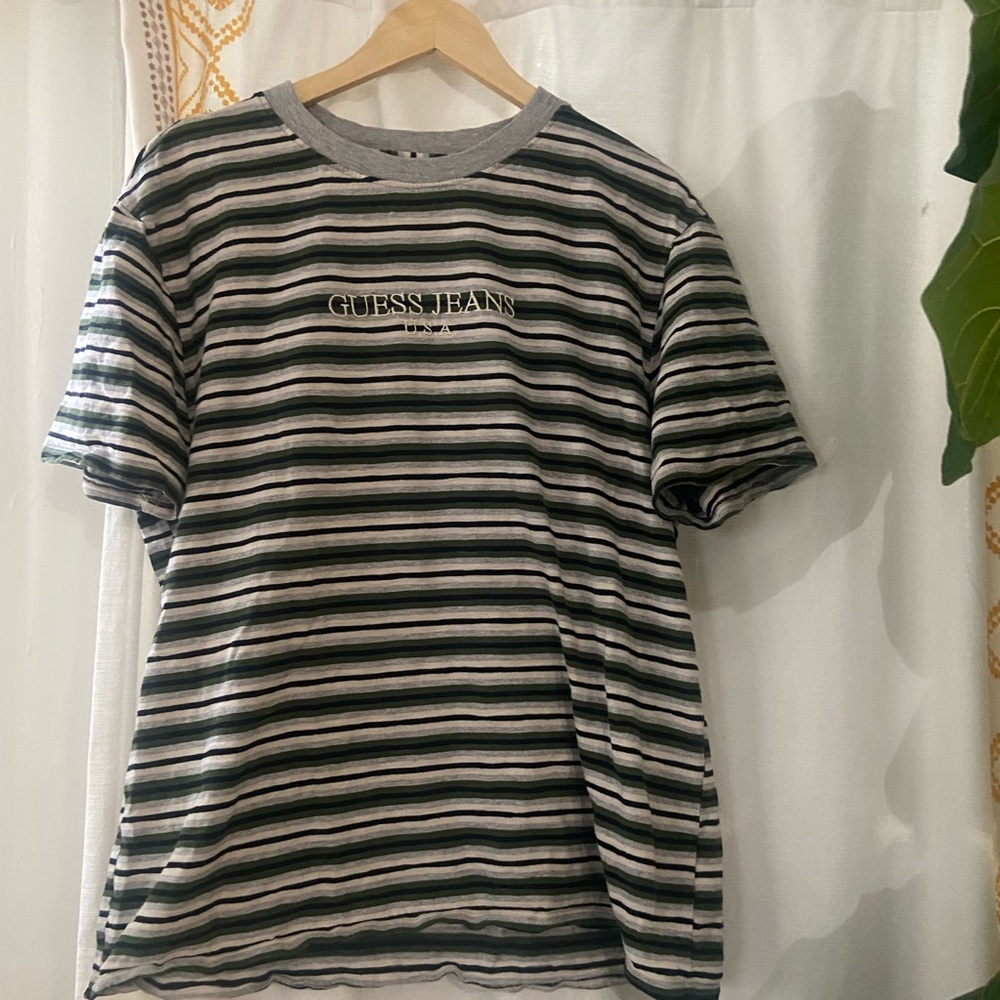 Vintage Guess Jeans Striped Tee